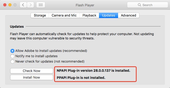adobe flash for mac 10.6.8